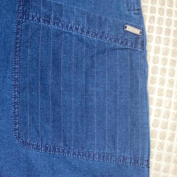 GUESS Light-Weight Denim Jumpsuit / Overalls - Picture 11 of 12